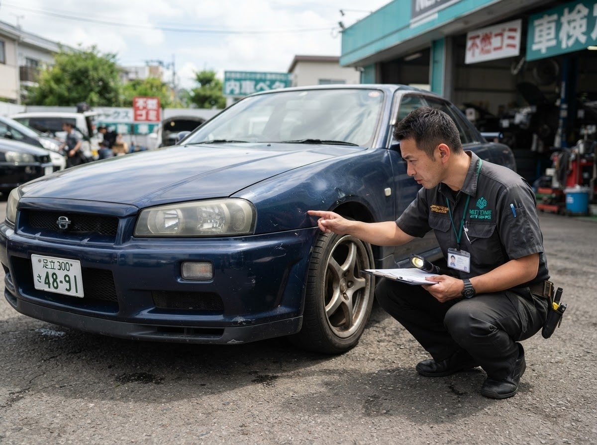 古い車・事故車